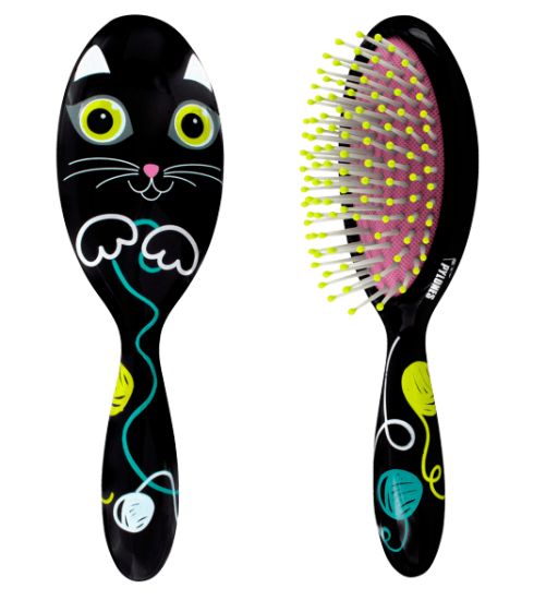 Pylones Haarbürste Schwarze Katze